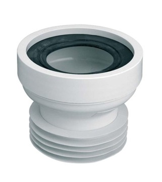 Przyłącze kanalizacyjne WC z uszczelką wargową 120 mm WC-CON1 McAlpine