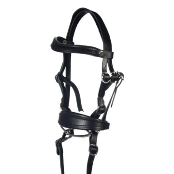 Оголів'я для коня на палиці HKM Hobby Horsing Basic чорні