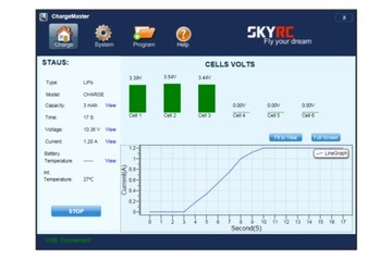 SkyRC B6AC V2 Dual Power oryginalna ładowarka 50W 6A LiPo LiHv NiCd