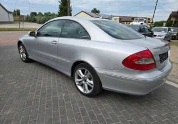 Mercedes CLK W209 Coupe C209 1.8 (200 Kompressor) 163KM 2006 Mercedes-Benz CLK Polskie tabliceZarejestrowany Bardzo dobrym stanie, zdjęcie 3