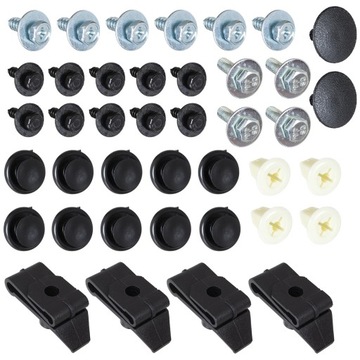 SPINKI WKRĘTY OSŁONY SILNIKA TOYOTA YARIS I II III