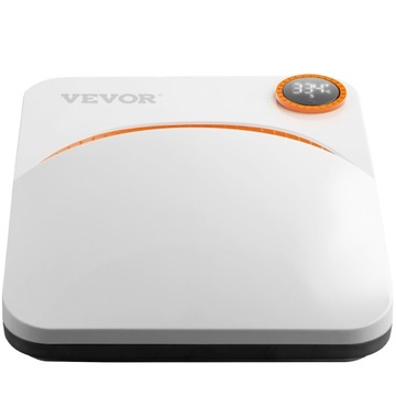 Ручной мини-термопресс VEVOR 22,8x22,8 см, 670 Вт