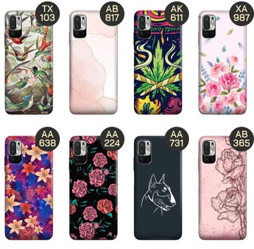 ЧЕХОЛ ДЛЯ XIAOMI REDMI ПРИМЕЧАНИЕ 10 5G ТОП100 ДИЗАЙНЕРСКИХ ОБРАЗЦОВ С ПРИНТОМ КОРПУС + СТЕКЛО