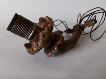 Декорированный латунный каркас настенного светильника