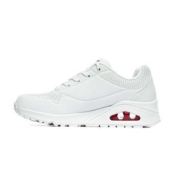 Buty sportowe Skechers UNO - DRIPPING IN LO, białe damskie 177980-WRD 38