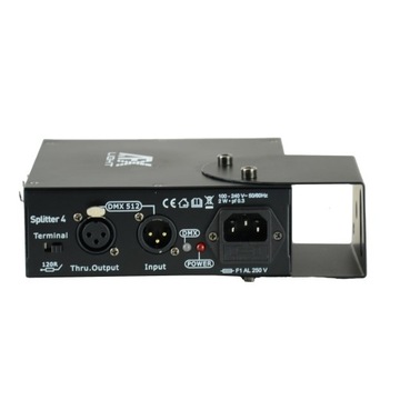 DMX-сплиттер 4-канальный профессиональный разветвитель