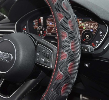 ПРОТИВОСКОЛЬЗЯЩИЙ ЧЕХОЛ РУЛЯ, ЧЕХОЛ (М) 37-39 кожа, кожа