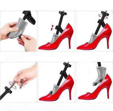 PRAWIDŁO ROZCIĄGANIA BUTÓW NA WYSOKIM OBCASIE LAKIERKÓW SZPILEK 34+ KOPYTO