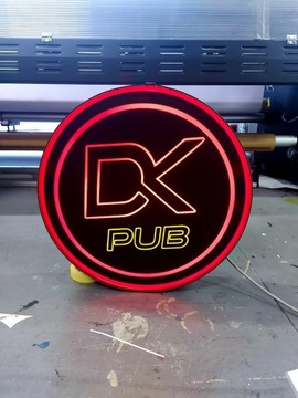 Круглый светодиодный световой короб диаметром 90 см ОТЛИЧНАЯ ЦЕНА!!!