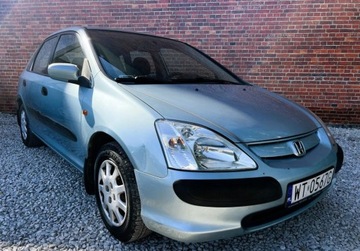 Honda Civic VII Hatchback 1.4 16V 90KM 2002 Honda Civic Salon PL Klima Gwarancja w cenie Warszawa VKXF 1.4 Benzyna, zdjęcie 1