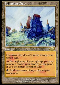 Forsaken City * the list *