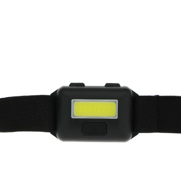 LATARKA CZOŁOWA LED COB 110lm BATERIE 3xAAA LAMPKA CZOŁÓWKA 3 TRYBY EMOS