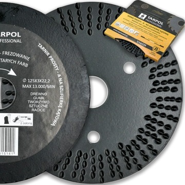TARPOL TARNIK PROSTY-A 125X3X22,2 DREWNO GUMA PCV