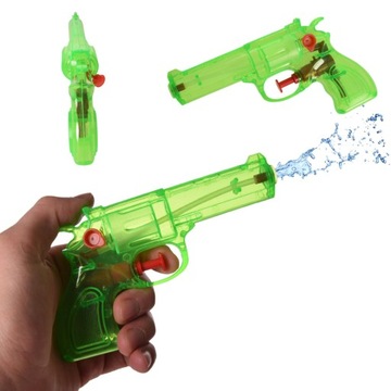 PISTOLET REWOLWER NA WODĘ PSIKAWKA BROŃ WODNA SIKAWKA
