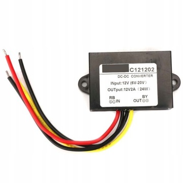 REGULATOR NAPIĘCIA SKUTER 2A IP68 75*40*22MM 12V