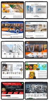 Шаблон аукциона eBay Адаптивный интерактивный