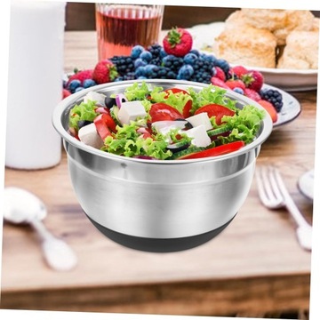 Кухонная миска из нержавеющей стали из нержавеющей стали для нерешительного смешивания