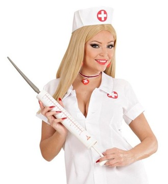 DMUCHANA STRZYKAWKA LEKARZA PIELĘGNIARKI