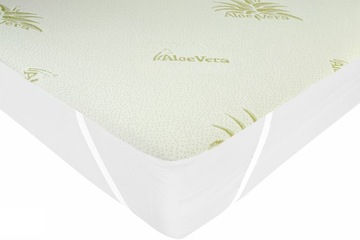 OCHRANIACZ NAKŁADKA TOPPER NA MATERAC 80x160 WODOODPORNY PODKŁAD ALOE VERA