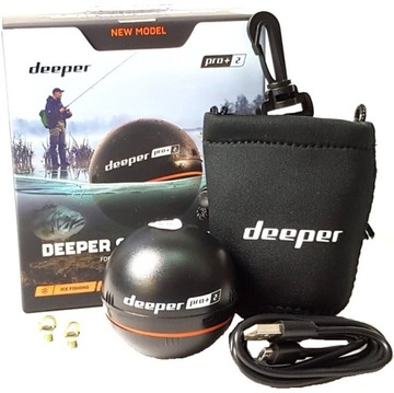 ECHOSONDA DEEPER PRO PLUS 2 ORYGINAL SONAR NEW