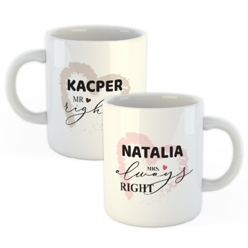 KUBEK DO KAWY PREZENT NA WALENTYNKI PREZENT DLA NIEJ DLA NIEGO UPOMINEK