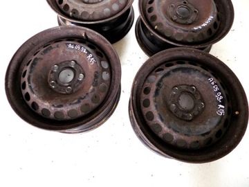 4× DISK OCELOVÝ AUDI OE 1 X 15" 5X112