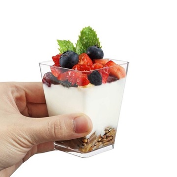 PUCHARKI NA PRZEKĄSKI kubeczki deser 150ml 24szt