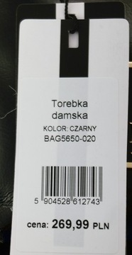 Monnari Torebka Damska Listonoszka Shopper Premium
