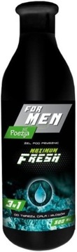 Poezja Men Żel pod Prysznic Maximum Fresh 500ml