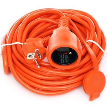 PRZEDŁUŻACZ OGRODOWY KABEL KOSIARKI DMUCHAWY 10M