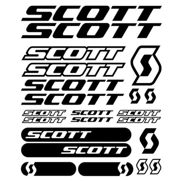 22pcs for SCOTT BIKE Decal Stickers Vinyl Mountain Cycling MTB