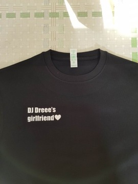 Черная футболка, Ваш собственный двусторонний принт