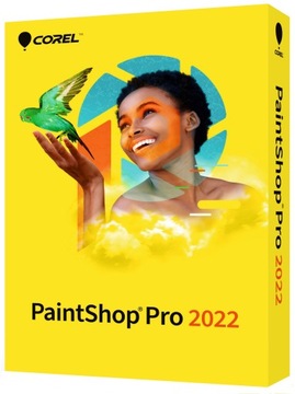 Corel PaintShop Pro 2022 /WERSJA PUDEŁKOWA BOX, LICENCJA WIECZYSTA