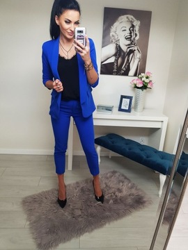 КОСТЮМ NEVEL, БЛЕЙЗЕР + БРЮКИ, КОРНБЛОН, L/40