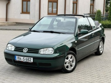 Volkswagen Golf IV Cabrio 2.0 i 115KM 2002 Volkswagen Golf Cabrio 2.0i 115KM ! Serwisowany !