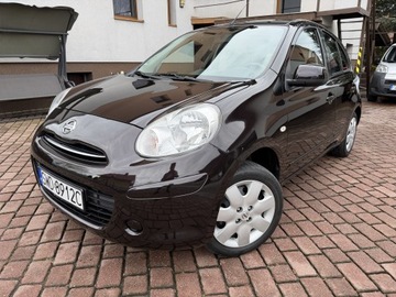 Nissan Micra IV Hatchback 5d 1.2 80KM 2011 Nissan Micra TYLKO 134tyśkm 1WŁAŚCICIEL 1.2B CLIMATRONIC 2011 ZADBANA Tekna, zdjęcie 37
