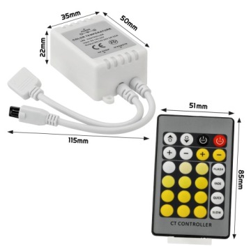 Инфракрасная светодиодная многобелая CCT полоса контроллер пульт дистанционного управления