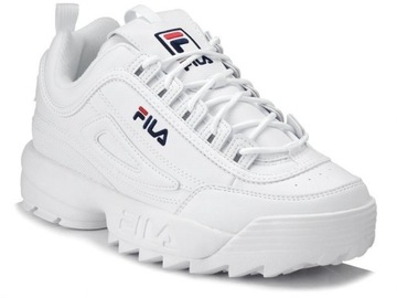 Buty męskie sportowe białe Fila Disruptor 43