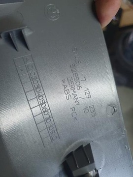 BMW E60 E61 ЛИФТ ДЕКОР КОКПИТ КОНСОЛИ НАКЛАДКА