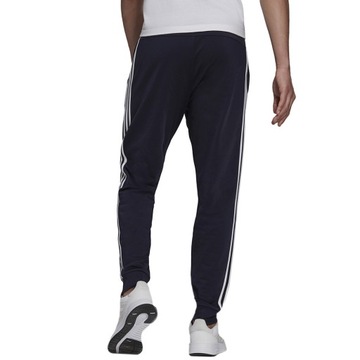 L Spodnie męskie adidas Primegreen Essentials Warm-Up granatowe H46106 L