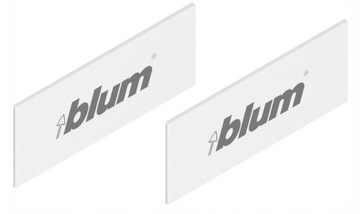 BLUM zaślepka Antaro z logo biały ZAA.532C 2szt