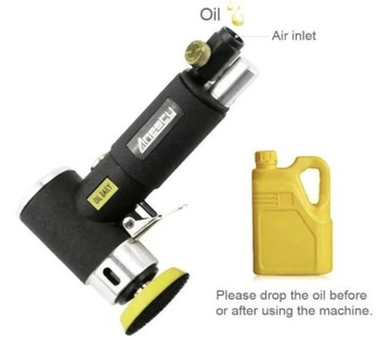 Пневматическая шлифовальная мешка/Анголарский полировщик + аксессуары