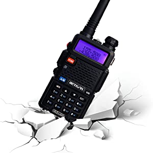 Walkie Talkie Retevis RT5R Professional, Dwuzakresowy Radio Dalekiego