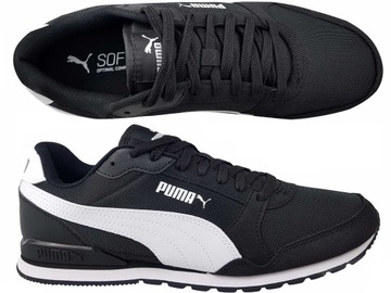 Sneakersy ST RUNNER V3 MESH PUMA BLACK-PUMA WHITE