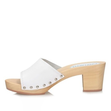 Сабо Marcus с белыми заклепками