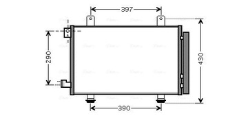 AVA QUALITY COOLER SZ5090D KONDENZÁTOR KLIMATIZACE