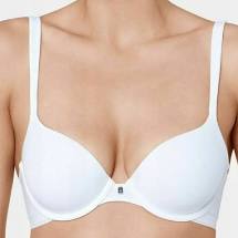 Triumph Body Make Up Cotton Touch Бюстгальтер с прокладками WHP БЕЛЫЙ 70B