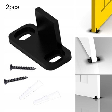 2 прочных направляющих для раздвижных дверей