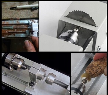 ТОКАРНЫЙ СТАНОК ДЛЯ ПОЛИРОВКИ ДЕРЕВООБРАБОТКИ - ХИТ НАБОР