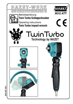 HAZET 9012ATT 1/2 МИНИ-ротационный гайковерт ударного действия